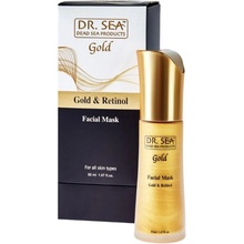 Dr. Sea Pleťová maska na tvár Gold & Retinol 50 ml