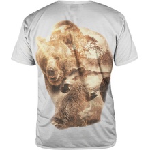 Aloha From Deer Wild Bear T-Shirt brown