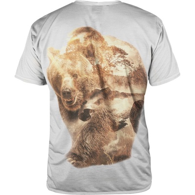 Aloha From Deer Wild Bear T-Shirt brown