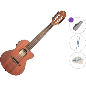 Ortega Guitars RU4MM-CE-TE-8 Standard SET Mahogany Natural Тенор укулеле (RU4MM-CE-TE-8-STANDARD-SET)