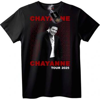 NOONEBRAND Тениска Турне Chayanne 2025 - 2XL, White