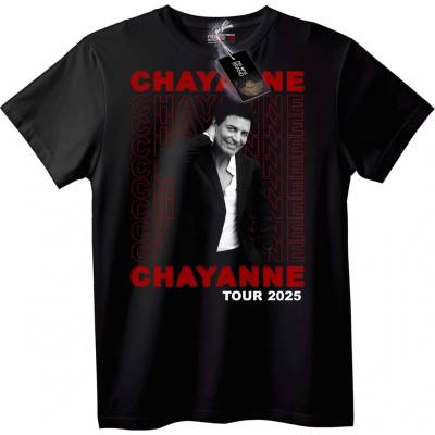 NOONEBRAND Тениска Турне Chayanne 2025 - 2XL, White