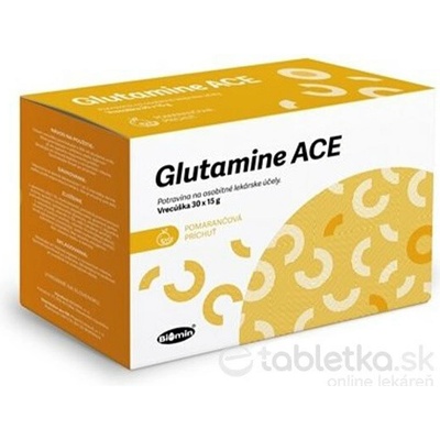Glutamine ACE pomarančová vrecúška 30x15 g