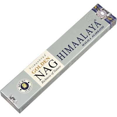 Vijayshree Golden Nag indické vonné tyčinky Himaalaya 15 g