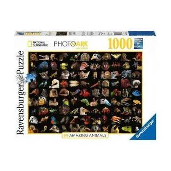 Ravensburger Пъзел Ravensburger 1000 части - Очарователни животни, 7015983