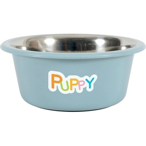 ZOLUX Неплъзгаща се купа за кучета PUPPY 16, 5 см, 850 мл, син цвят