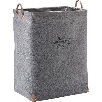 Aquanova Кош за пране Lubin сив (LUBLAL-95)