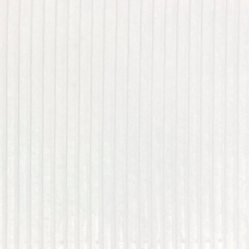 Minky manšestr bílý, š.140