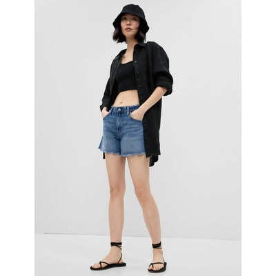 GAP Дълга ленена риза GAP GAP | Cheren | ЖЕНИ | XXS