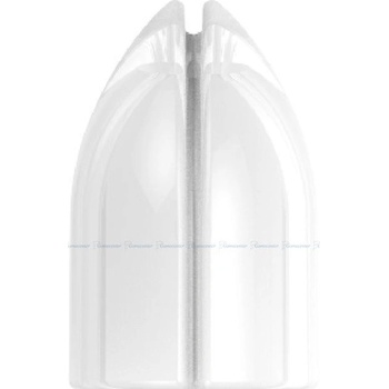 L-Style Shell Lock Ring plastové bílé 6ks