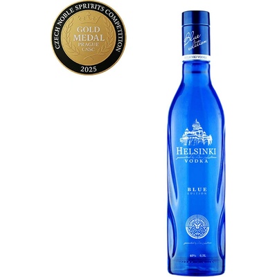 Helsinki Vodka Blue Edition 40% 0,5 l (holá láhev)
