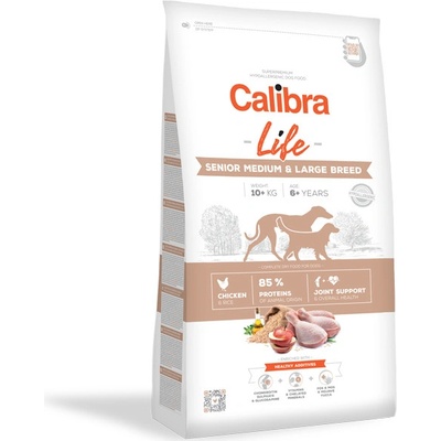 Calibra Dog Life Senior Medium & Large Chicken 2,5 kg