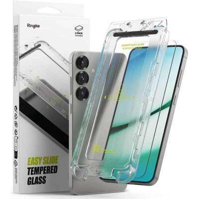 Ringke Стъклен Протектор за Samsung S25, Ringke Easy Slide Glass 2бр. , Прозрачен (8800274968448)