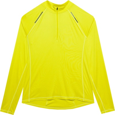 4F Функционална тениска жълто, размер s
