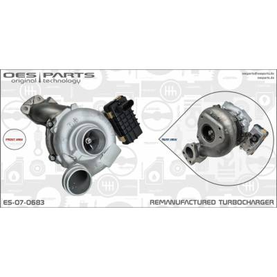 Turbo, Plniace dúchadlo OES PARTS ES-07-0683