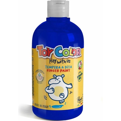 Toy Color prstová barva 500 ml modrá
