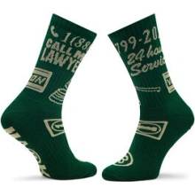 Market ponožky Vysoké Call My Lawyer Socks 360000922 Zelená