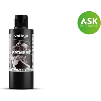 Vallejo Surface Primer 74602 Black 200 ml.