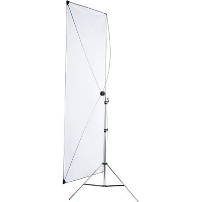 Lite panel WB 100x220cm WHITE/BLACK, FOMEI