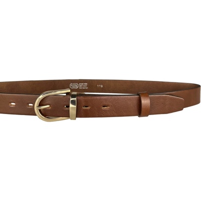 Penny Belts kožený opasek 30-303-48 hnědý