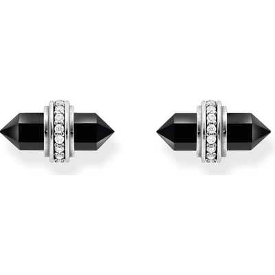 Thomas Sabo náušnice Onyx H2281-641-11