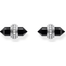 Thomas Sabo náušnice Onyx H2281-641-11