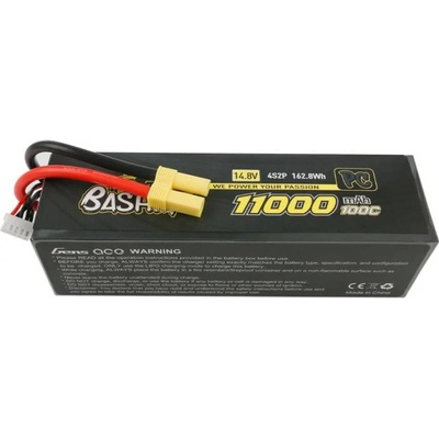 Gens Ace Батерия Gens Ace Bashing 11000mAh 14.8V 100C 4S2P LiPo EC5 (B-100C-11000-4S2P-Ba)