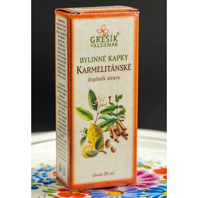 Grešík Karmelitánské bylinné kapky 50 ml