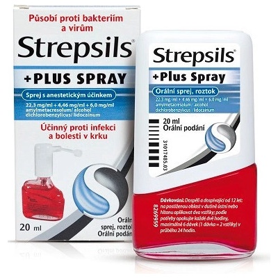 STREPSILS PLUS SPRAY ORM SPR SOL 1X20ML