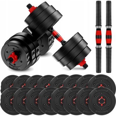 4FIZJO bitumové činky s regulací 2 x 20 kg – Zboží Mobilmania