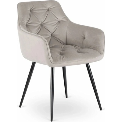 JAKS Modesto šedý velur