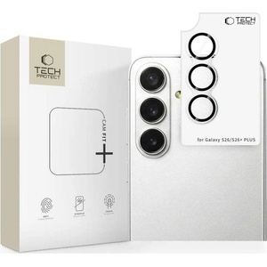 Tech-Protect Протектор за Камера за Samsung S26 Plus, Tech-Protect CamRing Fit Glass, Прозрачен (5906302353217)