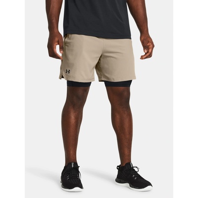 Under Armour UA Vanish Woven 2in1 Sts hnedá