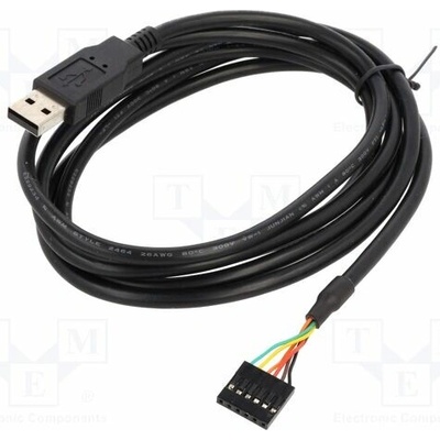 Delock 83785 USB 2.0 USB A vidlice kolíkový konektor 6pin 1,8m