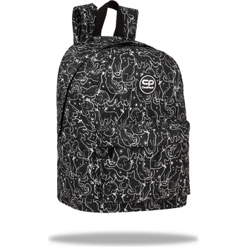 COOLPACK Ученическа раница Coolpack - Cross - BLACK CATS