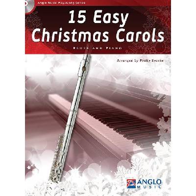 15 Easy Christmas Carols + CD příčna flétna + klavír