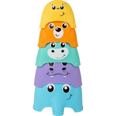 Playgro skládací mističky se zvířátky