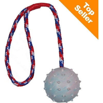 Trixie Míč hrbolatý na šňůrce 3 balónky