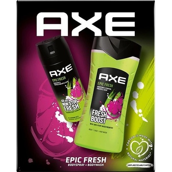 Axe Dark Temptation deodorant sprej 150 ml + 3v1 sprchový gel 250 ml dárková sada