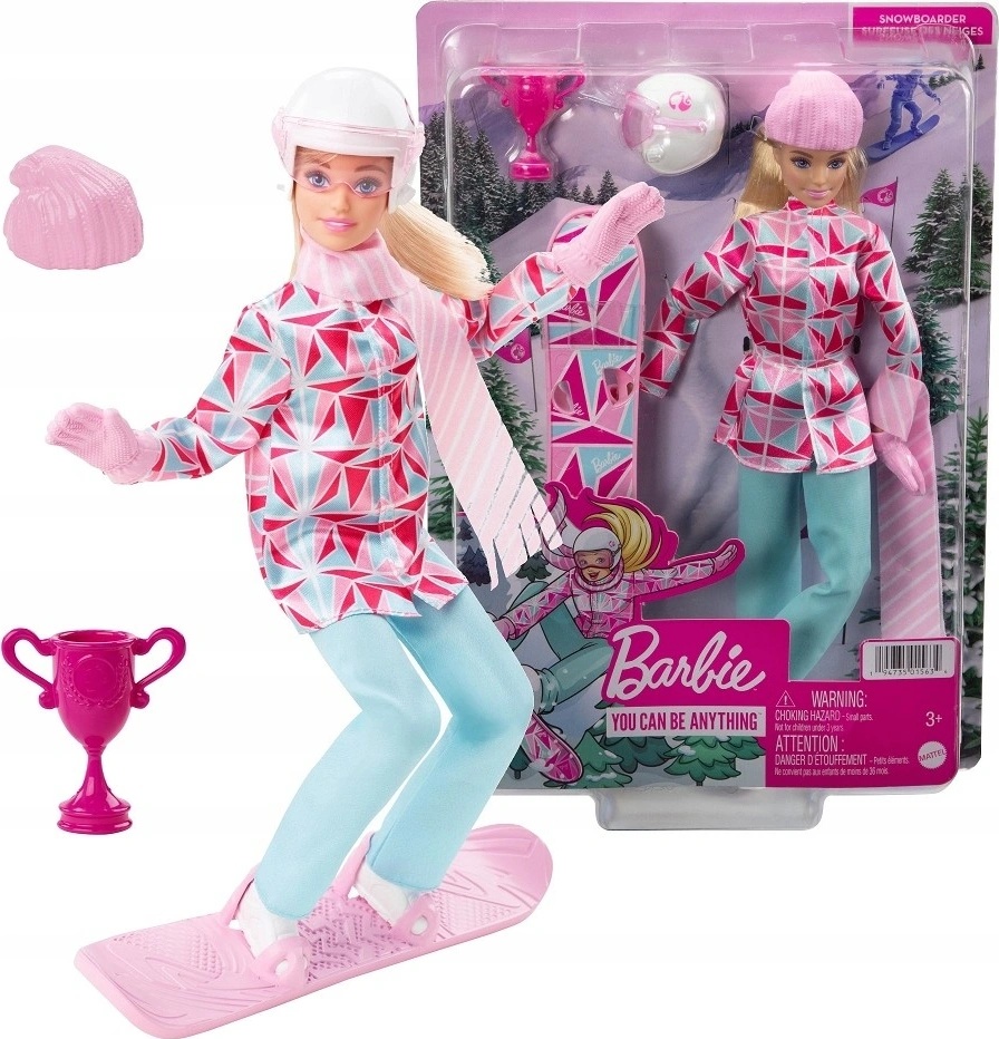 Barbie Zimni sporty Snowboardistka od 510 K Heureka.cz