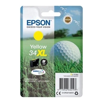 Epson T34744010, T347440 жълт (yellow) оригинална касета (C13T34744010)