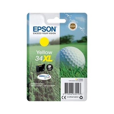 Epson T34744010, T347440 жълт (yellow) оригинална касета (C13T34744010)