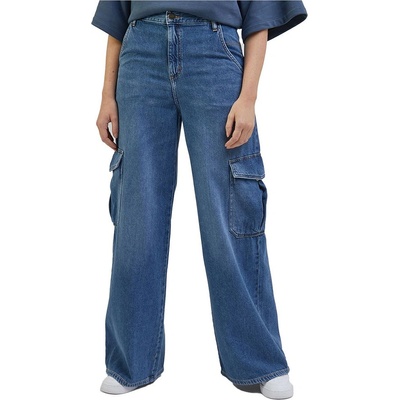 LEE Панталони Lee Cargo Slouch cargo pants - Blue