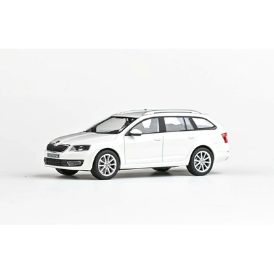 Abrex Škoda Octavia III Combi 2013 Bílá Candy 1:43