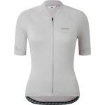 straede Дамска фланелка с къс ръкав за колоездене straede Women's Kaern Jersey Pro Cycling jersey - Pale Grey - размер XS (156-3076-0211)