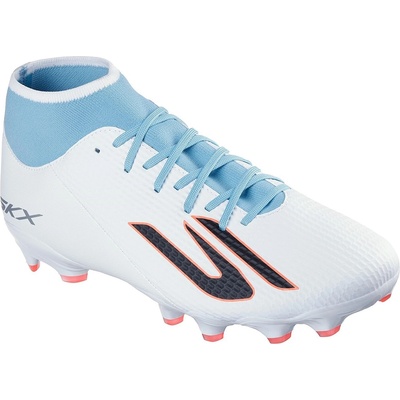 Skechers Футболни бутонки Skechers SKX. 2 Academy Adults High Firm Ground Football Boots - White/Blue
