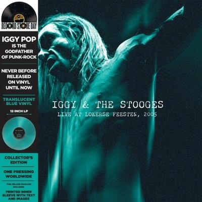 Iggy & Stooges - Live At Lokerse Feesten 2005 (RSD) (Translucent Blue Coloured) LP