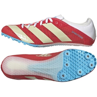 Adidas Sprintstar GY3537 Červeno-bílé – Zboží Mobilmania