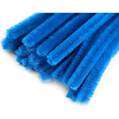 Prima-obchod Chlupaté drátky na tvoření 6 mm 30 cm modrá