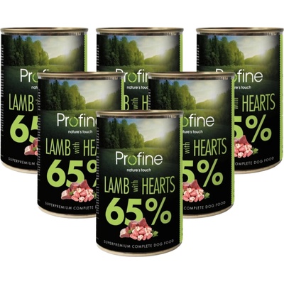 Profine 65% Lamb with hearts 6 x 400 g